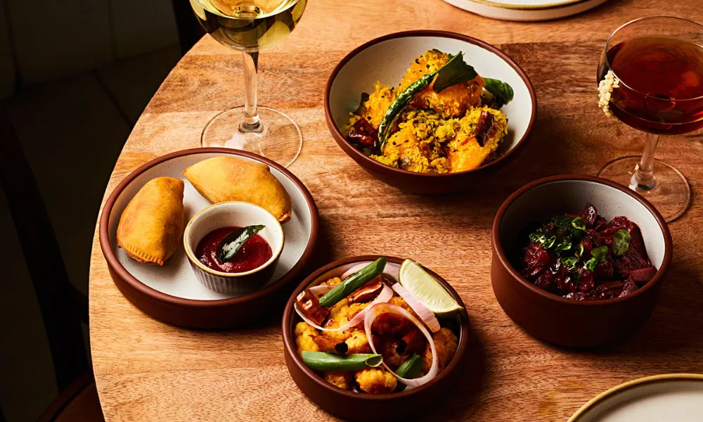 Sri lankan curry dishes