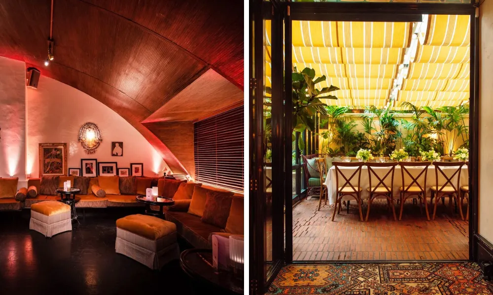 private rooms at louie london