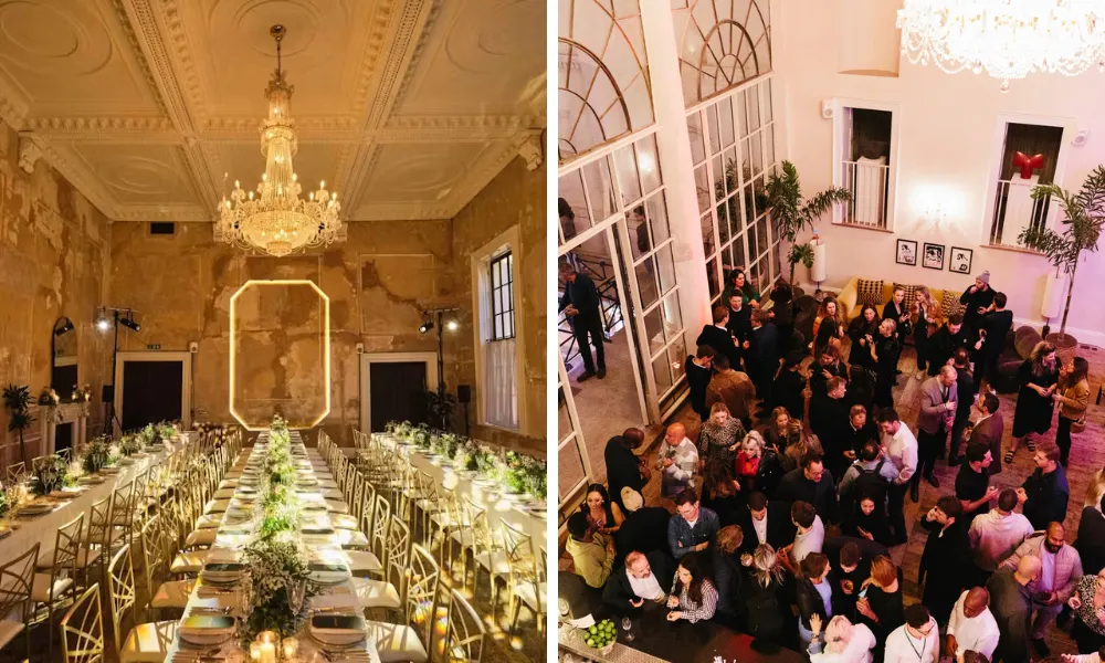 stunning dining room at knotel old sessions house