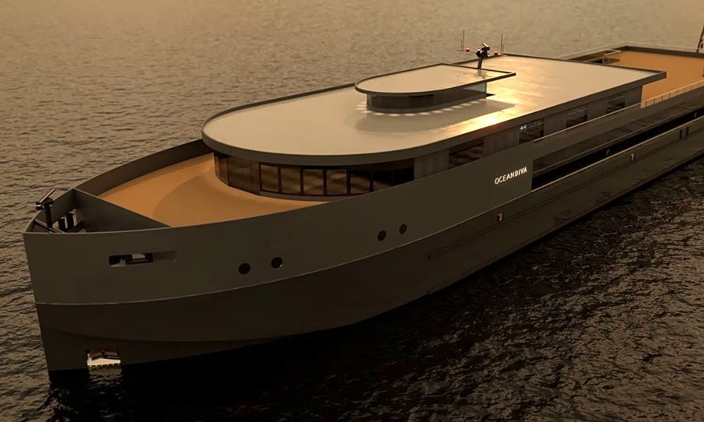 A superyacht venue is coming to London next year