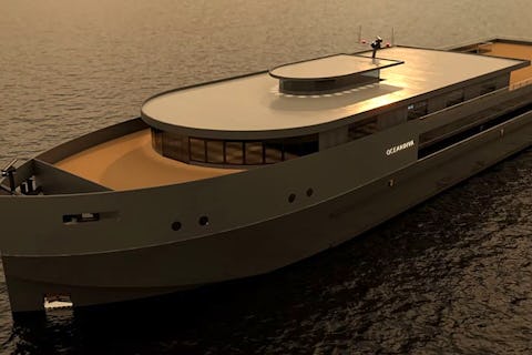 A superyacht venue is coming to London next year
