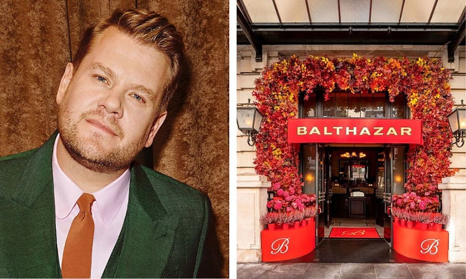 Balthazar owner in trouble from British Airways stewardess after dragging her into James Corden argument