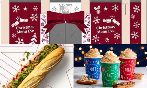 Pret offers fans exclusive taste of Christmas menu before it launches in stores