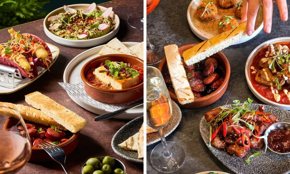 tapas dishes at all bar one