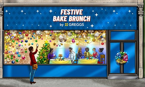 Greggs launches a festive boozy brunch