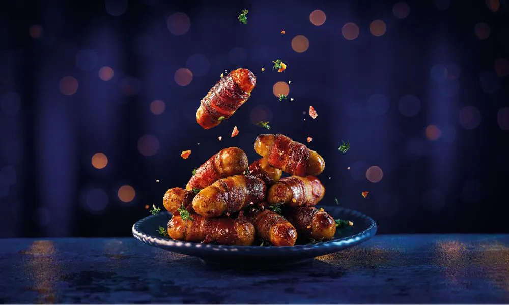 Aldi's double-wapped pigs in blanket