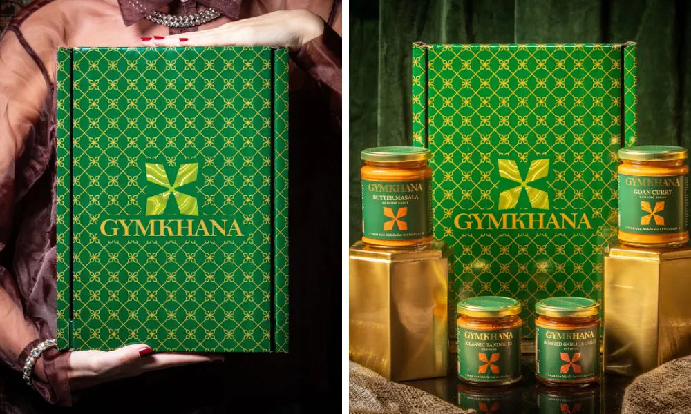 gymkhana gift box with four cooking sauces