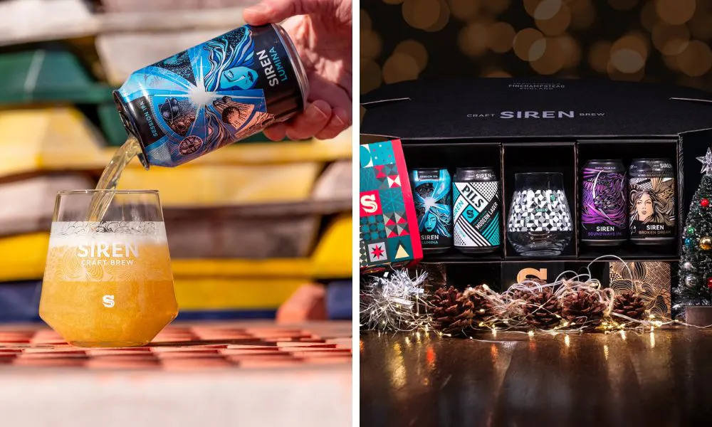 siren flagship beer gift box