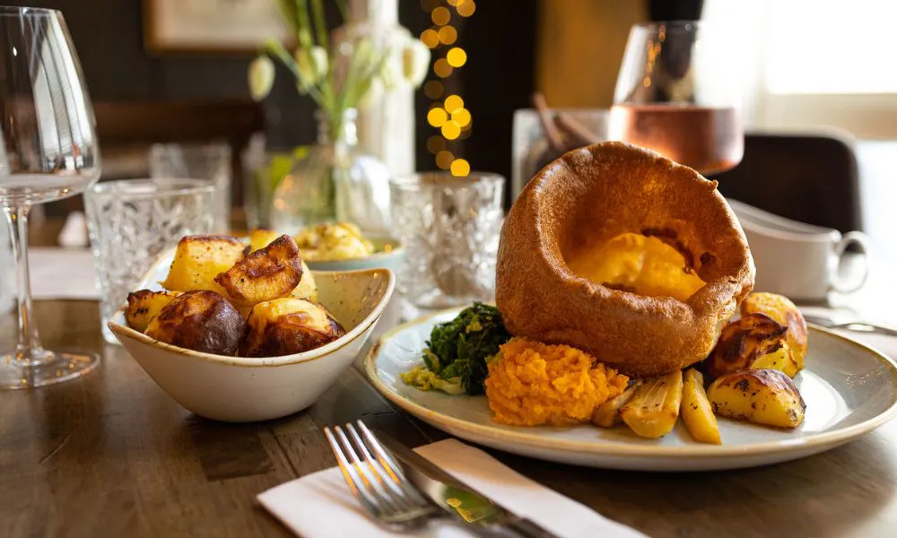 Sunday roast at The Crown in Hawk Green