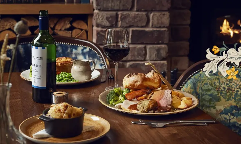 Sunday roast at The Didsbury