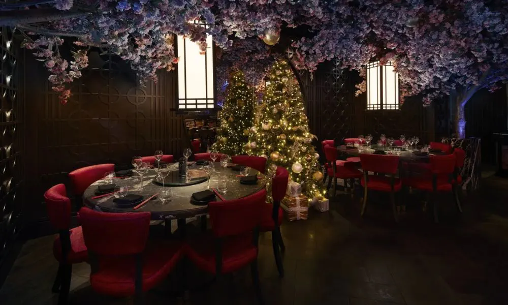 Christmas tree at tattu