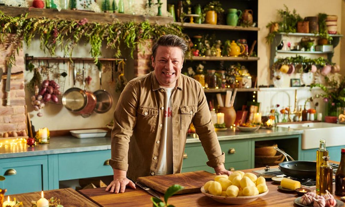 Jamie Oliver  Official website for recipes, books, tv shows and