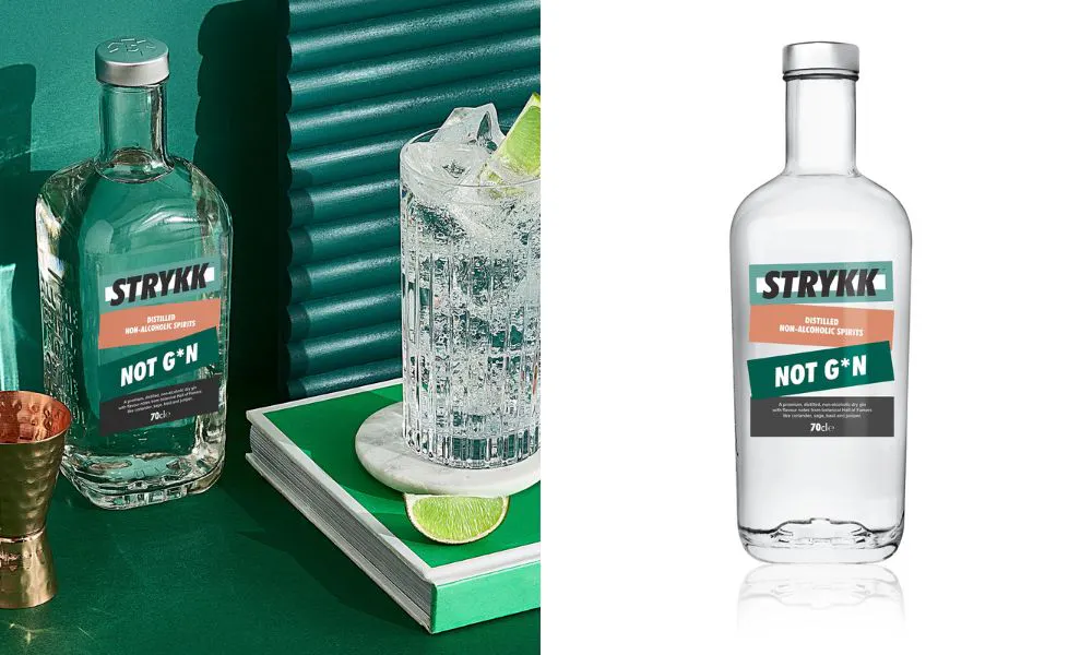 bottle of strykk not gin 0%