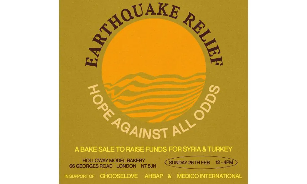 Poster for bake sale