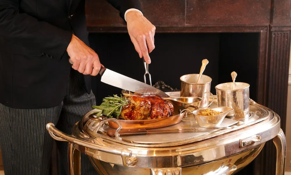 carvery trolley at wiltons