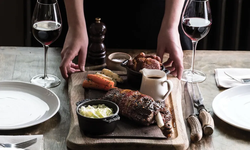 roast at harwood arms