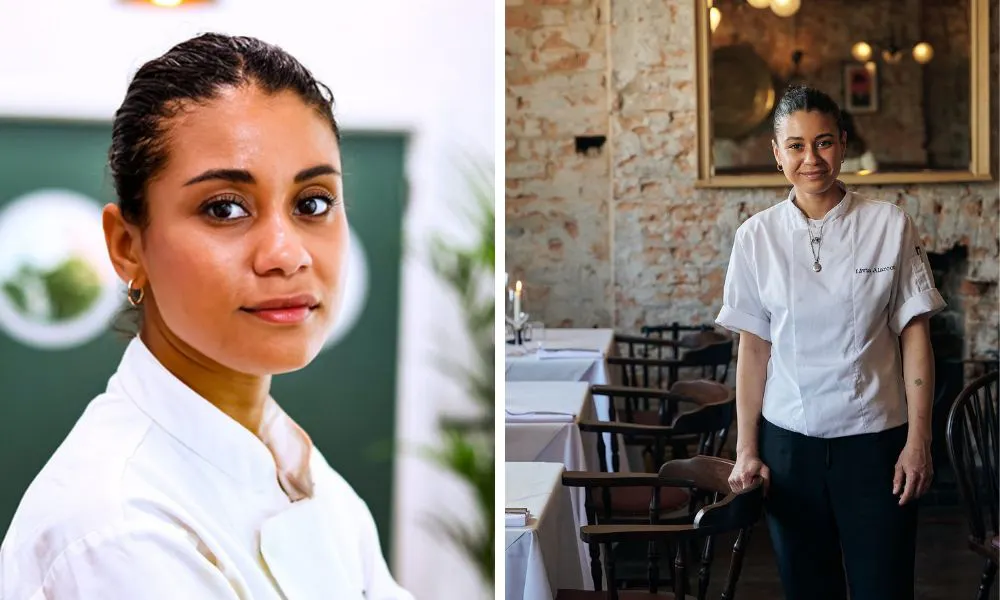headshot of livia alarcon on great british menu