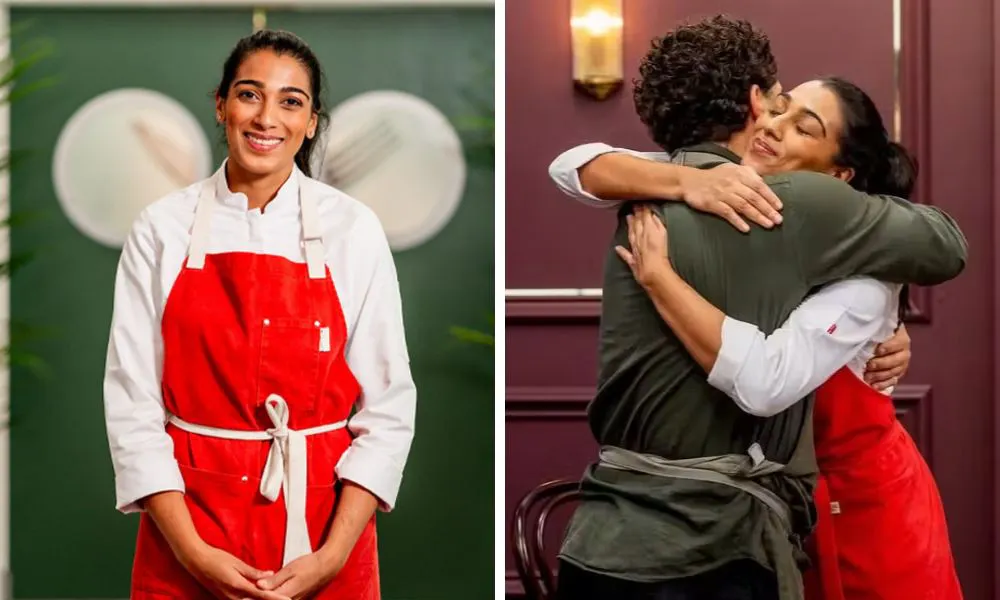 headshot of nikita pathakji winning great british menu