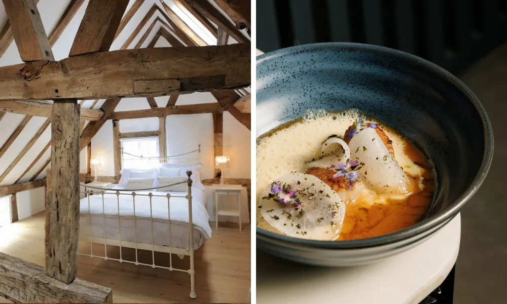 attic room at the lion and pheasant