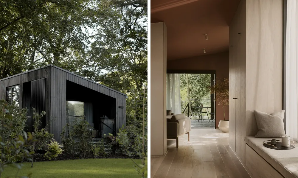 moor hall wood cabins