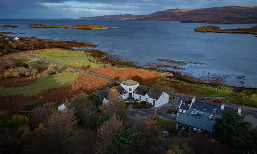 view from three chimneys