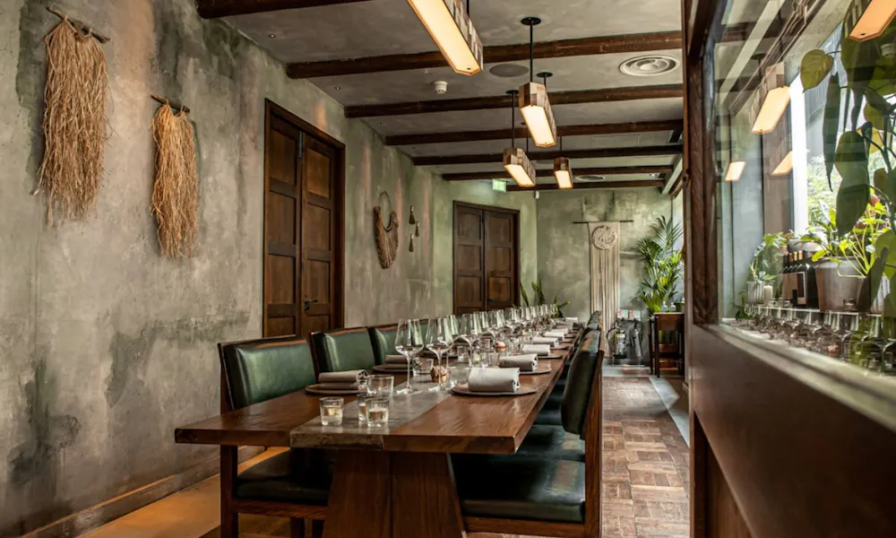 KOL's private dining room