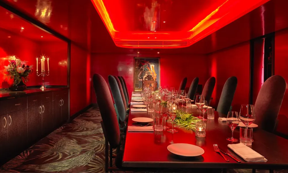 scarlet private dining room yopo at the mandrake