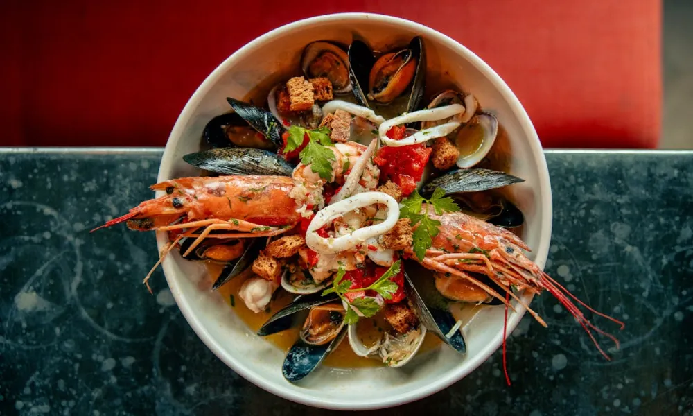 tropea seafood dish