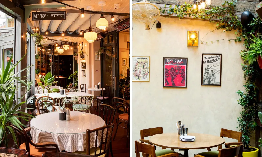 interiors at dishoom birmingham