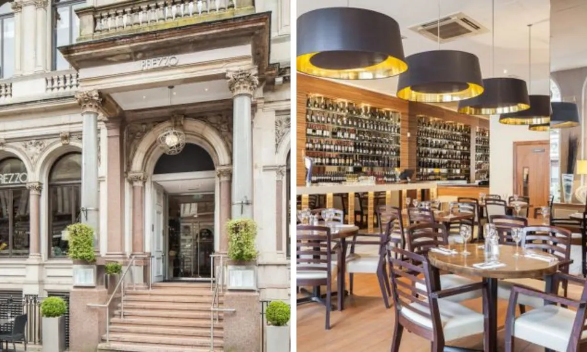 Prezzo announces closure of nearly a third of its restaurants, putting over 800 jobs at risk
