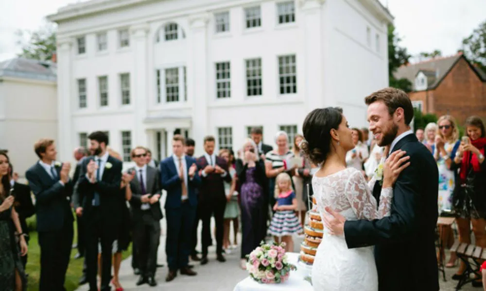 Happy couple at Soho House Museum