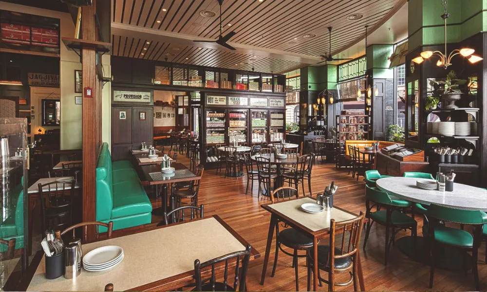 dishoom birmingham interiors