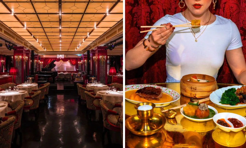 Club Chinois and chinese dishes