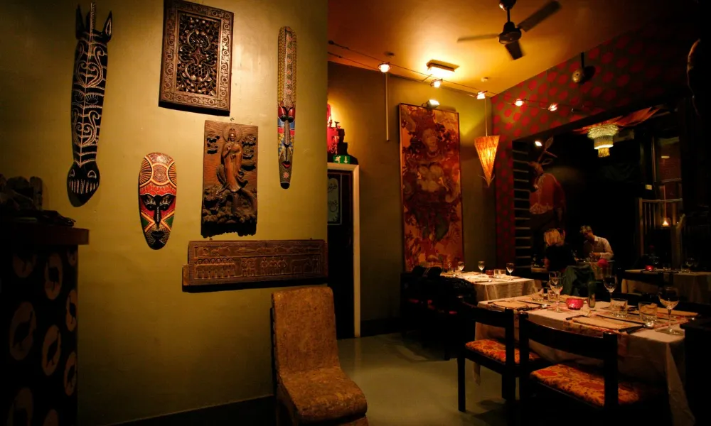 dining room at Champor Champor