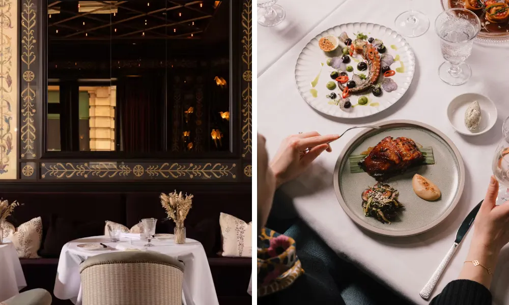 dining room at l'oscar