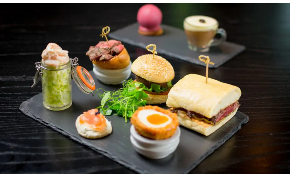 Afternoon tea at the Park Plaza