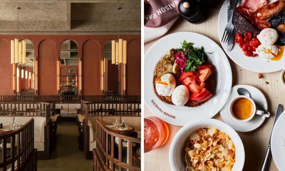 maison francois breakfast