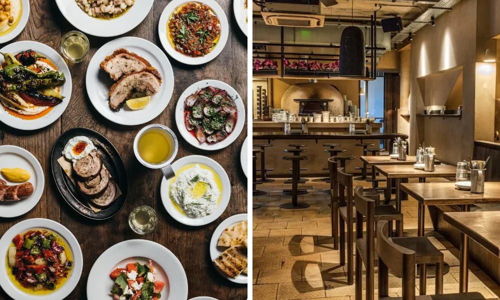 greek dishes at agora