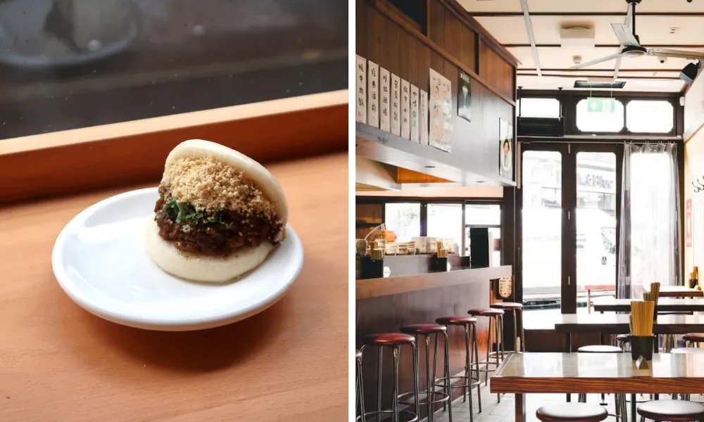 pork bao at borough
