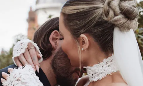 Olivia Attwood and Bradley Dack host 'dream wedding' at the Bulgari Hotel in London