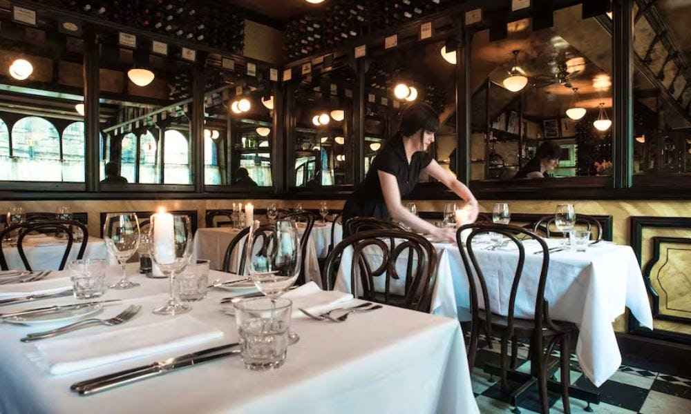 Parisian bistro Café St Honoré