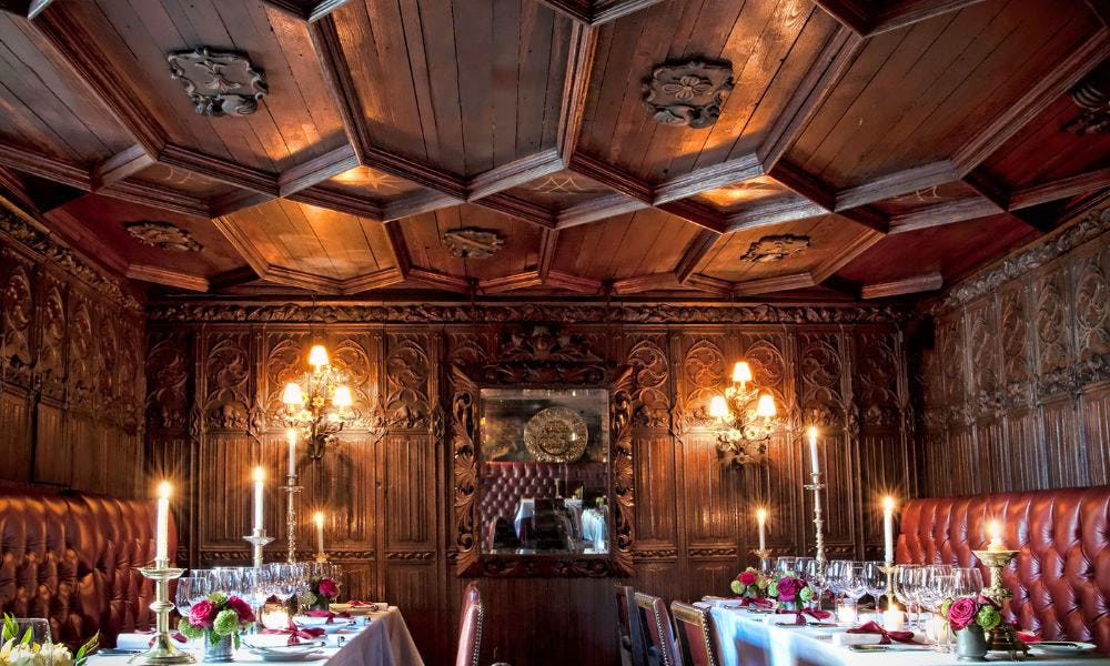 Interiors at The Witchery by the Castle