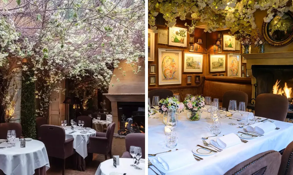 Clos maggiore floral restaurant dingin room and pdr