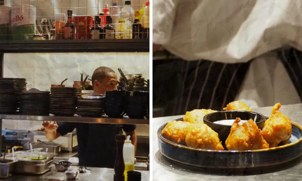 Fritters and beer at Danclair&rsquo;s Kitchen