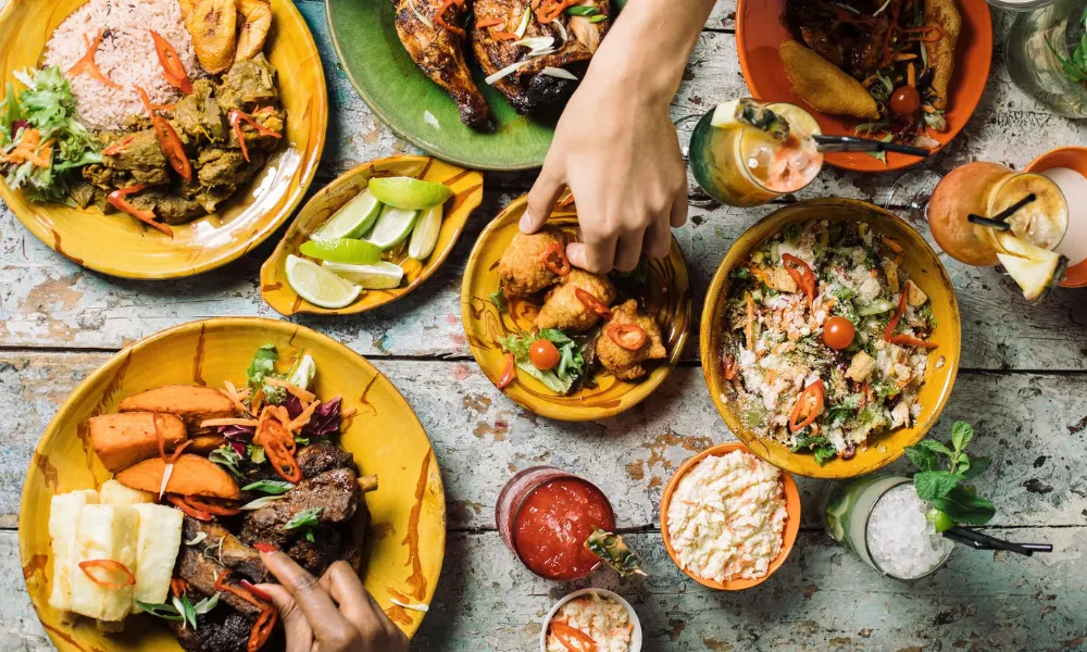 jamaican food at ma petit jamaica