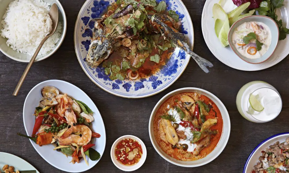 The food at Som Saa in Spitalfields