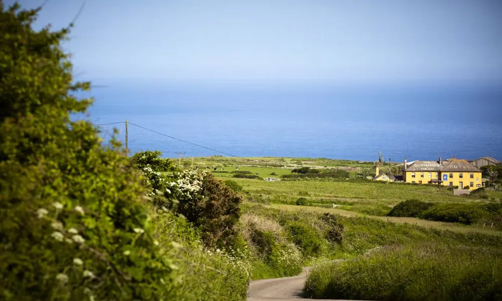 The Cornish countryside surrounding the Gurnards Head