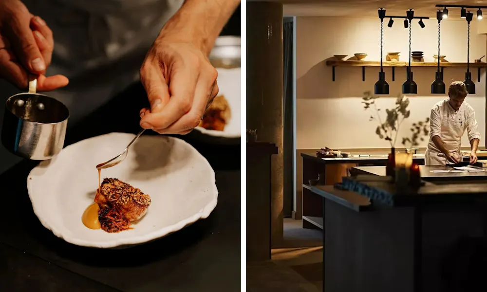 kitchen counter at st barts