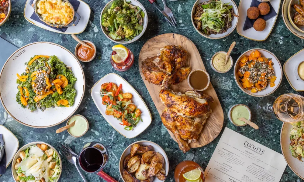 chicken at cocotte