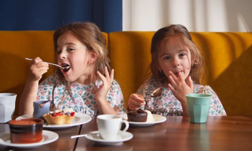 kids at cote brasserie